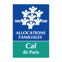 Logo Caf (Caisses des allocations familiales) Paris